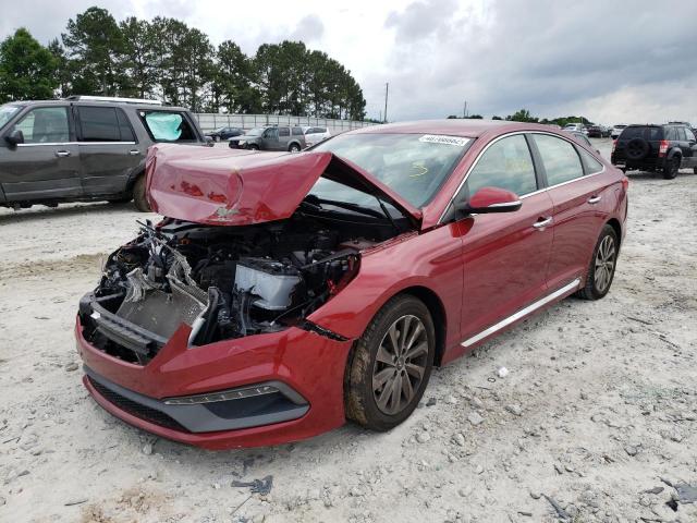 Photo 2 from auction – 2015 HYUNDAI SONATA SPO with VIN 5NPE34AF4FH077554