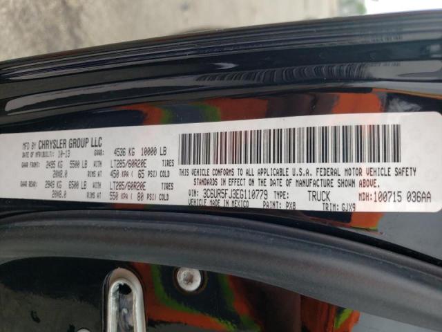 Photo 10 from auction – 2014 RAM 2500 LARAM with VIN 3C6UR5FJ3EG110779