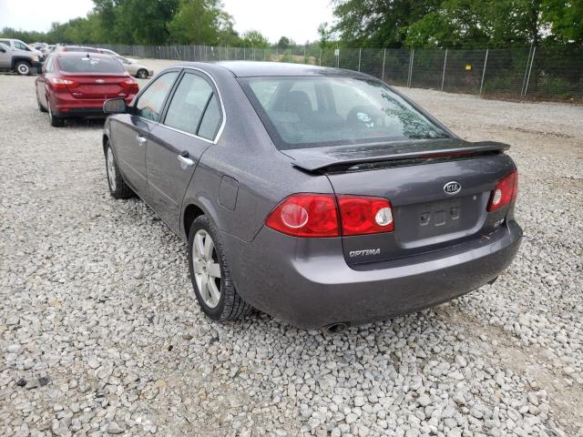 Photo 3 from auction – 2007 KIA OPTIMA LX with VIN KNAGE124675144605