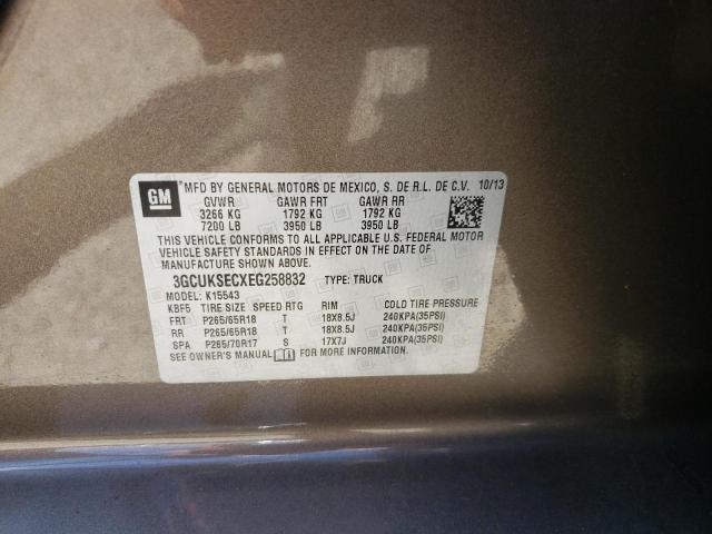 Zdjęcie 10 z aukcji – 2014 CHEVROLET SILVERADO z VIN 3GCUKSECXEG258832