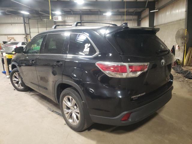 Photo 3 from auction – 2014 TOYOTA HIGHLANDER with VIN 5TDJKRFH1ES006135