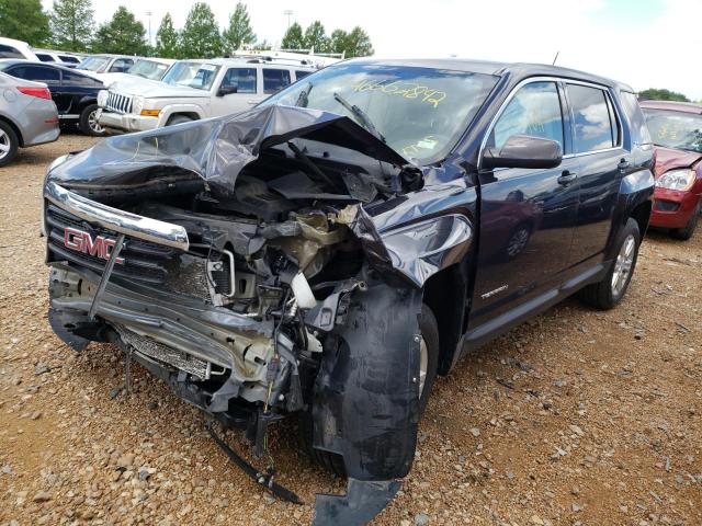 Photo 2 from auction – 2016 GMC TERRAIN SL with VIN 2GKALMEK9G6245141