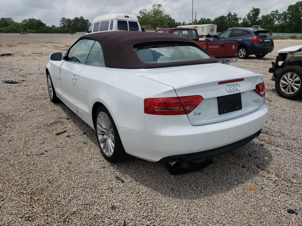Photo 3 from auction – 2012 AUDI A5 PREMIUM with VIN WAULFAFHXCN001594