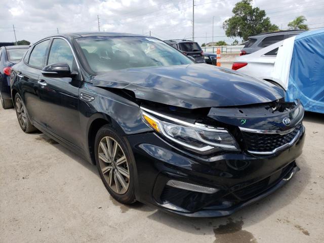 KIA OPTIMA EX 2019 with VIN 5XXGU4L11KG295836 - Photo from auction
