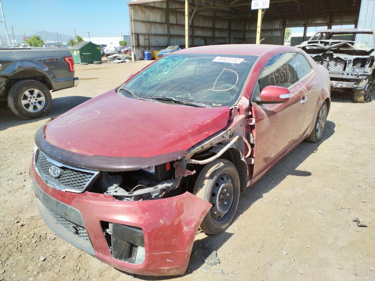 Photo 2 from auction – 2010 KIA FORTE EX with VIN KNAFU6A21A5147589