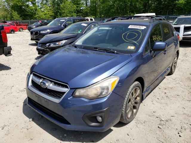 Фото 2 с аукциона – 2012 SUBARU IMPREZA SP с VIN JF1GPAL64CG200705