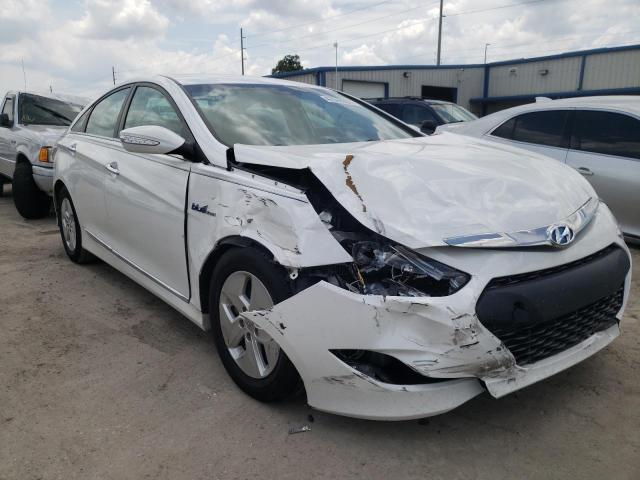 HYUNDAI SONATA HYB 2012 with VIN KMHEC4A44CA046706 - Photo from auction