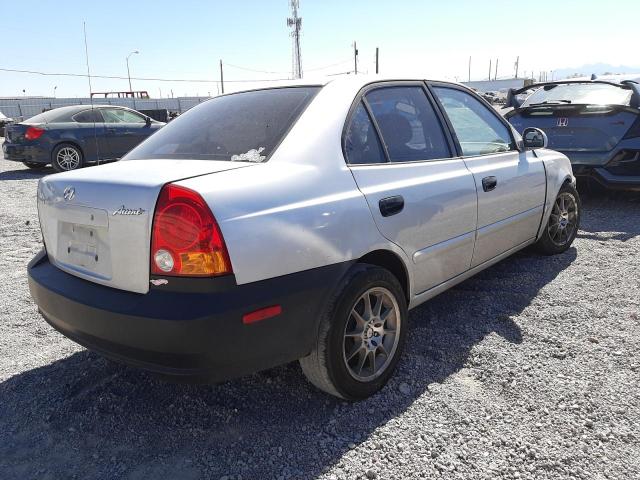 Photo 4 from auction – 2005 HYUNDAI ACCENT GL with VIN KMHCG45C35U604608