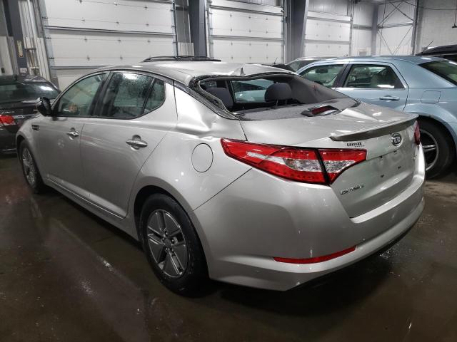 Photo 3 from auction – 2012 KIA OPTIMA HYB with VIN KNAGM4AD2C5019567