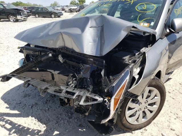 Photo 9 from auction – 2021 HYUNDAI ACCENT SE with VIN 3KPC24A68ME149982
