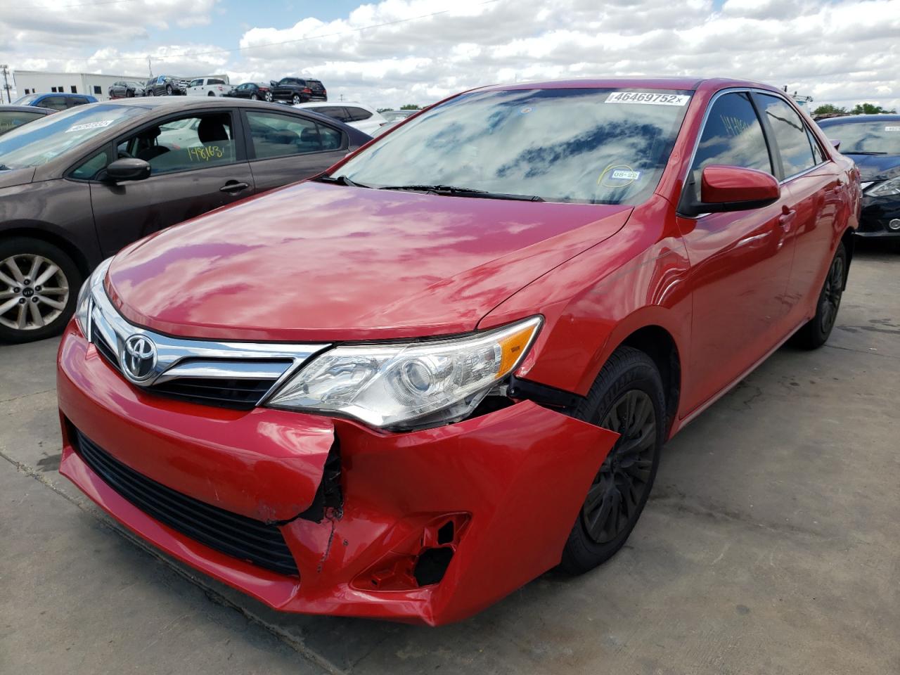 Photo 2 from auction – 2012 TOYOTA CAMRY BASE with VIN 4T1BF1FK7CU557339