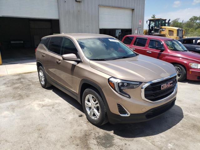 GMC TERRAIN SL 2018 with VIN 3GKALMEV1JL155804 - Photo from auction