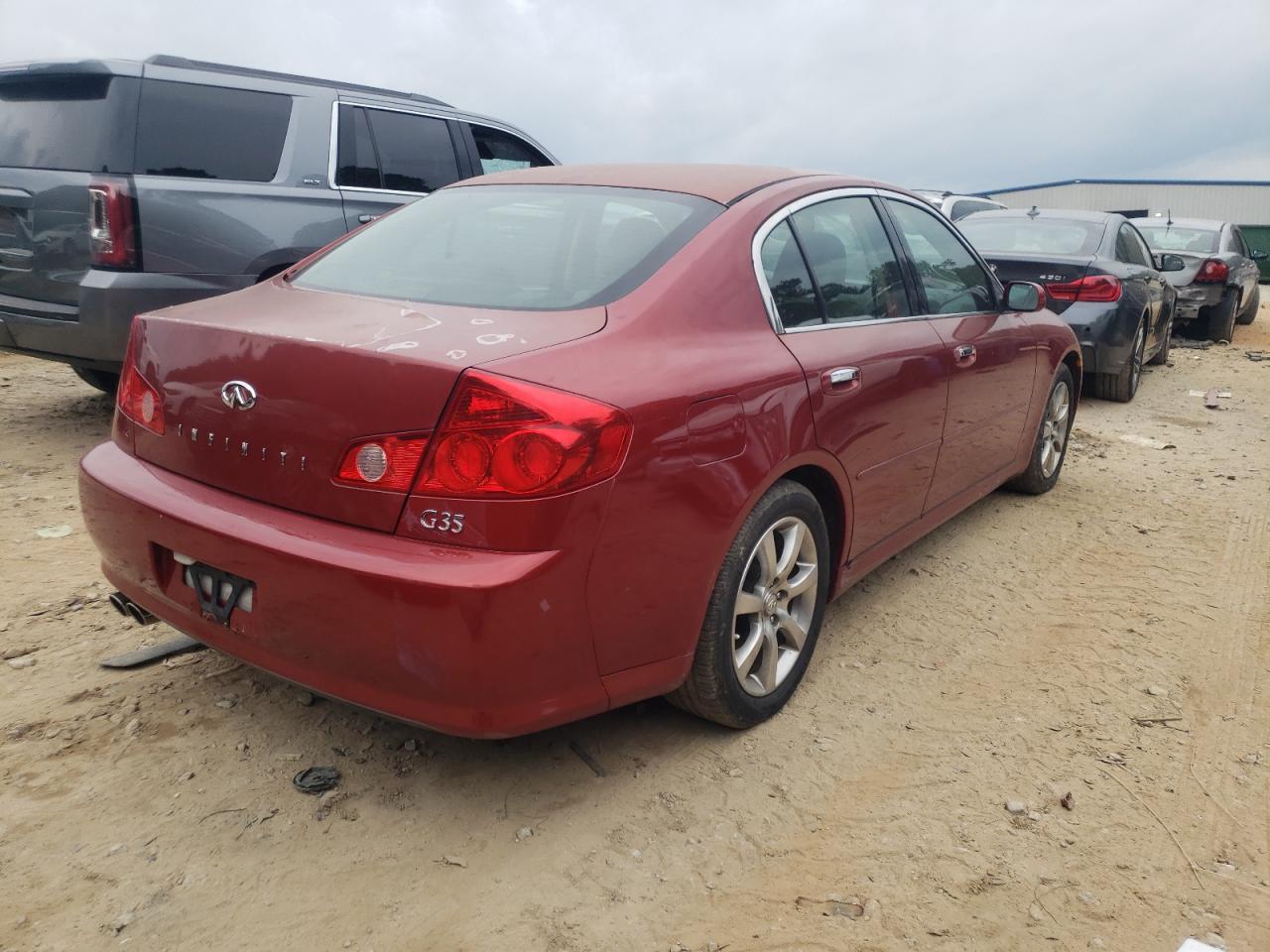 Photo 4 from auction – 2006 INFINITI G35 with VIN JNKCV51E86M504351