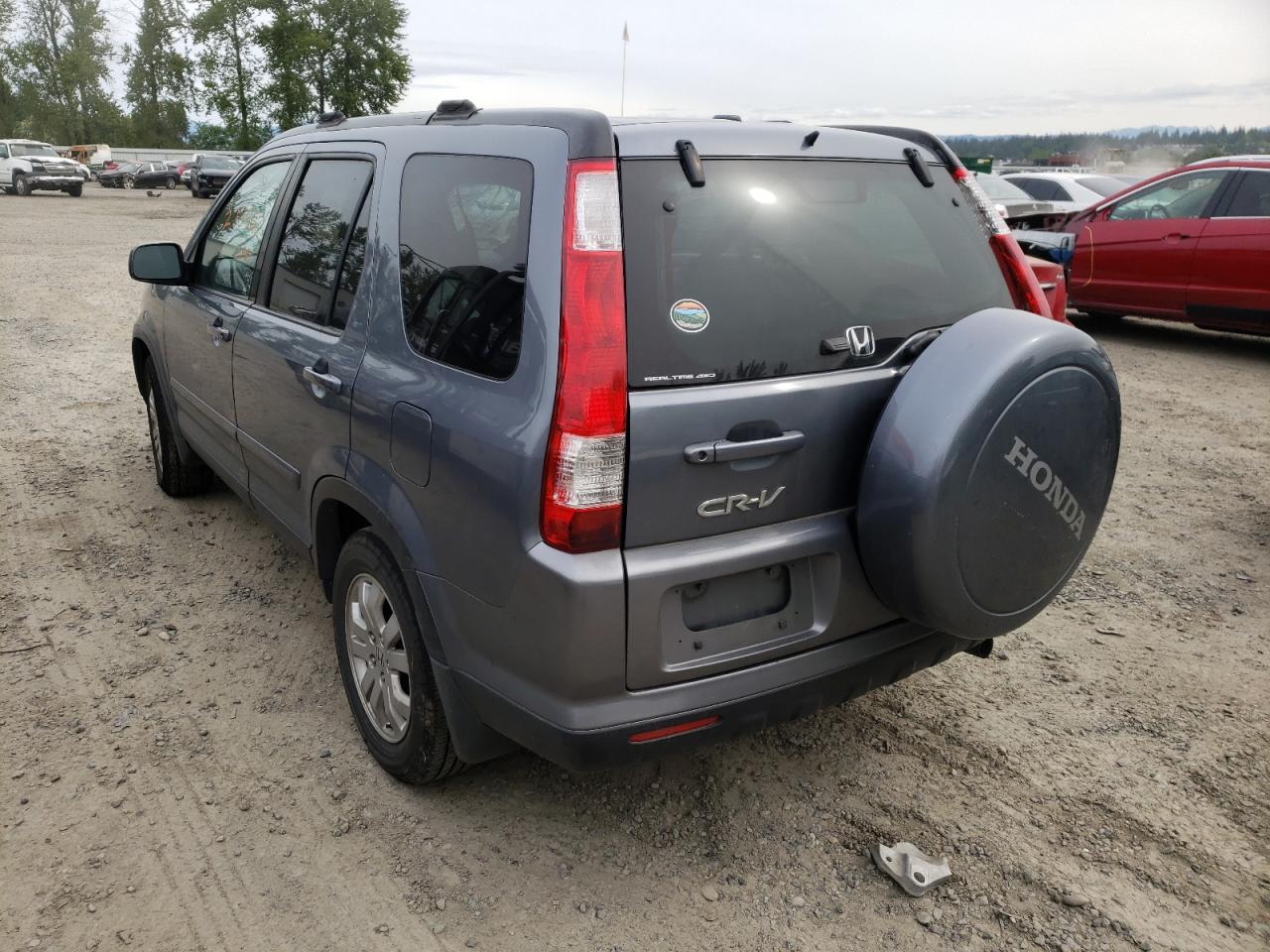 Photo 15 from auction – 2005 HONDA CR-V SE with VIN JHLRD78985C019427
