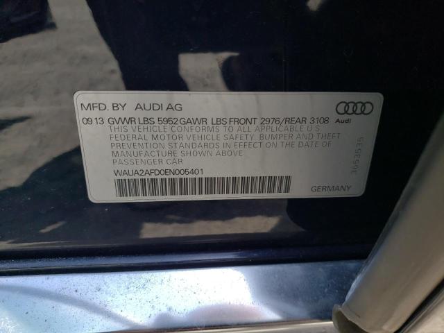 Фото 10 с аукциона – 2014 AUDI A8 QUATTRO с VIN WAUA2AFD0EN005401