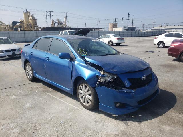 TOYOTA COROLLA BA 2010 with VIN 1NXBU4EE7AZ227104 - Photo from auction