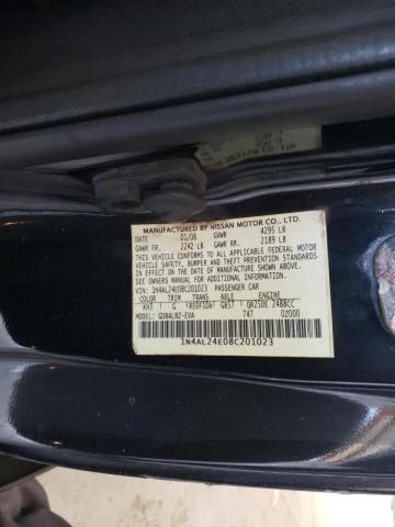 Photo 10 from auction – 2008 NISSAN ALTIMA 2.5 with VIN 1N4AL24E08C201023