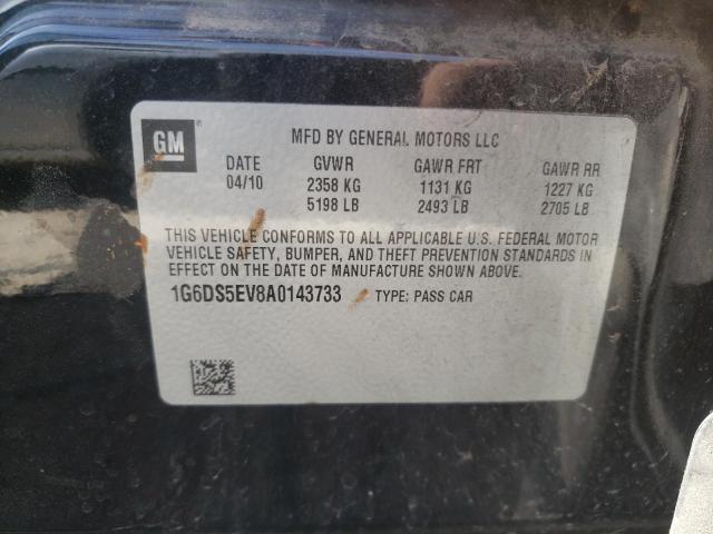 Photo 10 from auction – 2010 CADILLAC CTS PREMIU with VIN 1G6DS5EV8A0143733