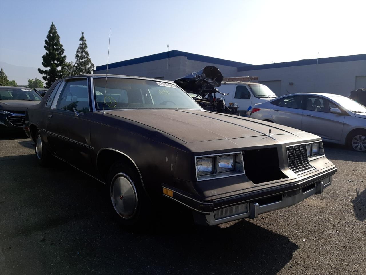 OLDSMOBILE CUTLASS SU 1985 with VIN 1G3GR47A9FP316359 - Photo from auction
