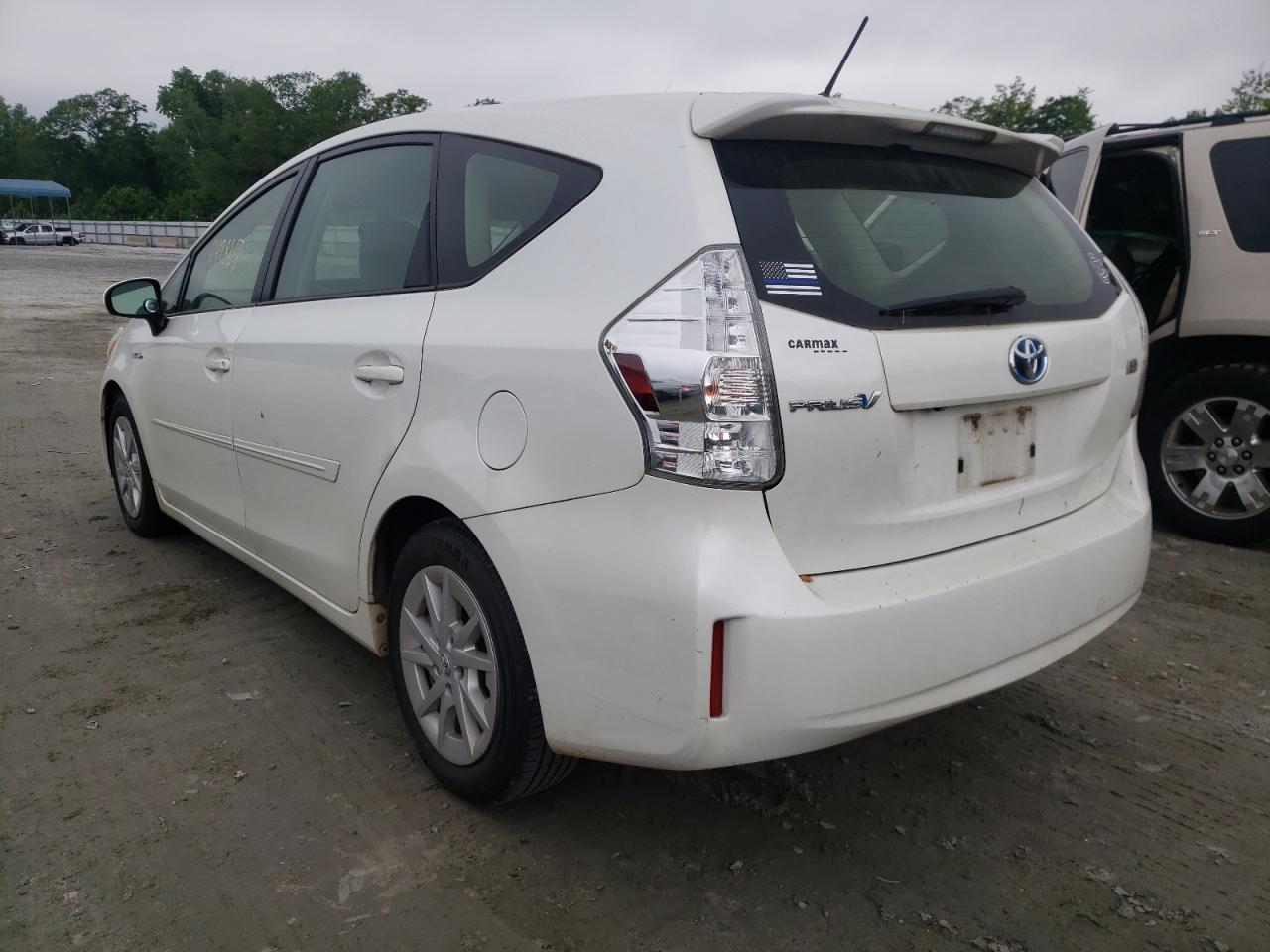 Photo 16 from auction – 2012 TOYOTA PRIUS V with VIN JTDZN3EU4C3104306