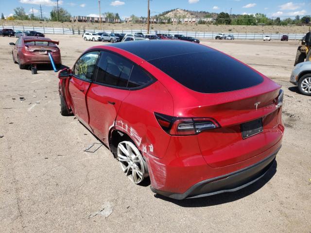 Photo 3 from auction – 2021 TESLA MODEL Y with VIN 5YJYGDEE7MF248084