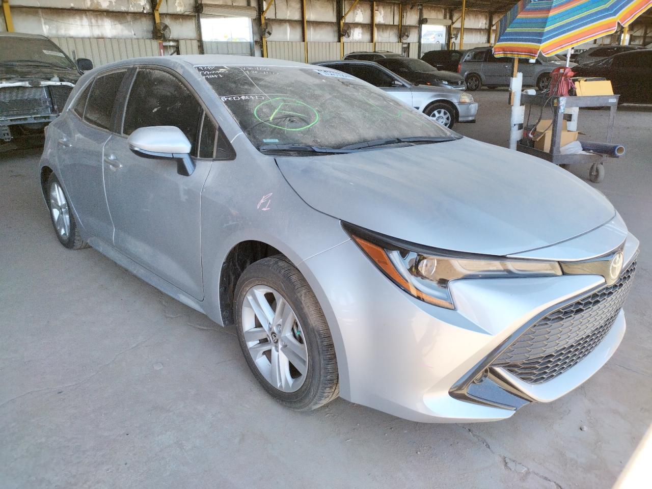 TOYOTA COROLLA SE 2020 with VIN JTND4RBE2L3094559 - Photo from auction
