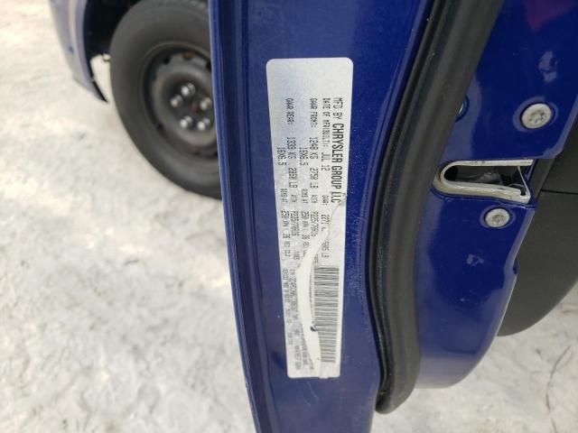 DODGE JOURNEY SE 2012 with VIN 3C4PDCAB6CT389187 - Photo from auction