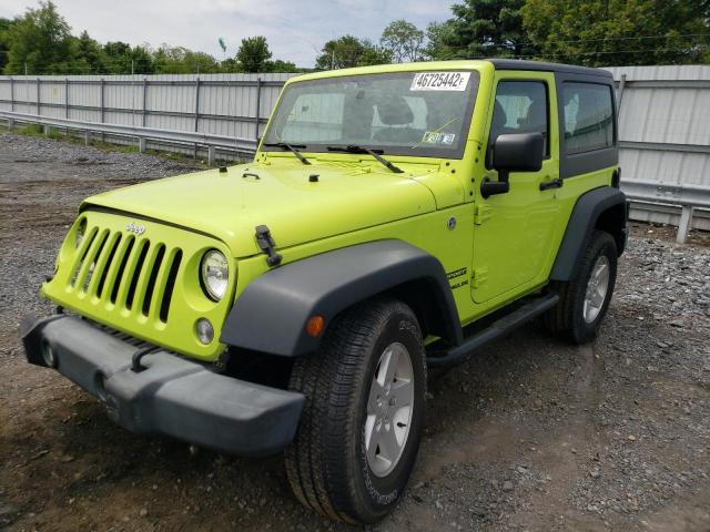Photo 2 from auction – 2016 JEEP WRANGLER S with VIN 1C4AJWAG9GL335315