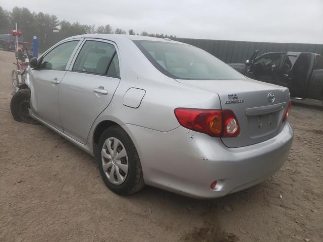 Photo 3 from auction – 2009 TOYOTA COROLLA BA with VIN JTDBL40E999051749