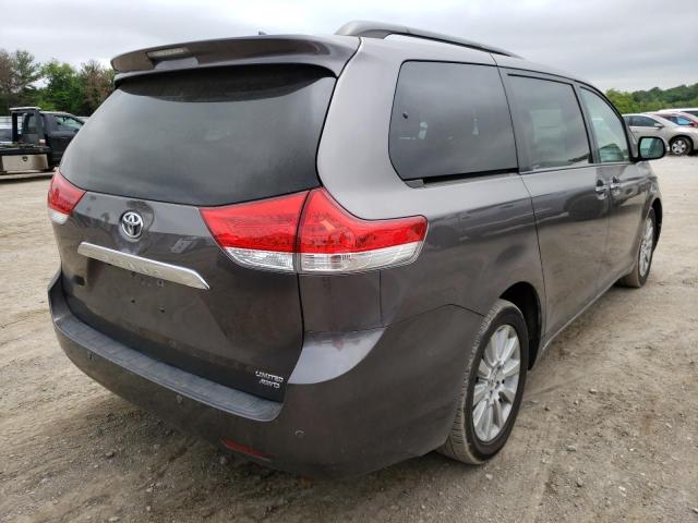Photo 4 from auction – 2013 TOYOTA SIENNA XLE with VIN 5TDDK3DC6DS059283