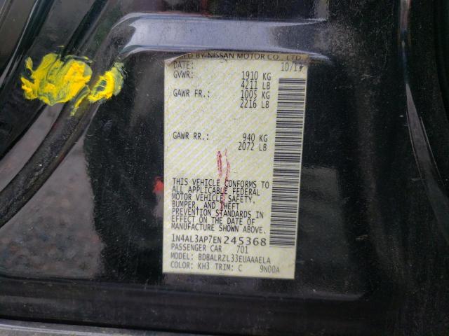 Photo 10 from auction – 2014 NISSAN ALTIMA 2.5 with VIN 1N4AL3AP7EN245368