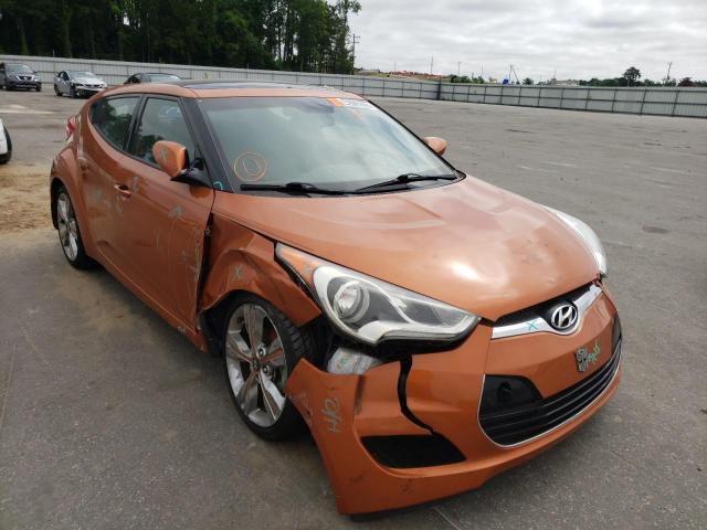 HYUNDAI VELOSTER 2016 with VIN KMHTC6AD6GU286475 - Photo from auction
