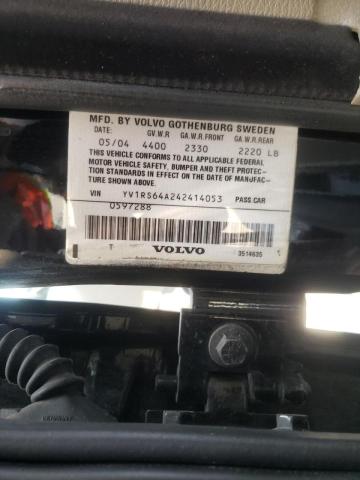 Photo 10 from auction – 2004 VOLVO S60 with VIN YV1RS64A242414053