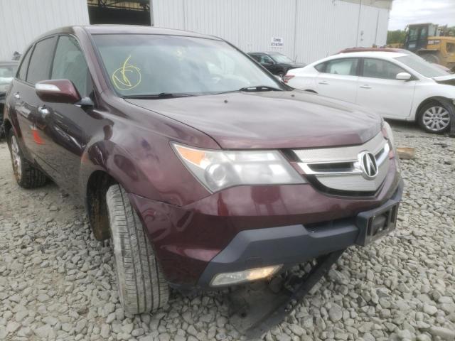 ACURA MDX TECHNO 2009 with VIN 2HNYD28439H521632 - Photo from auction