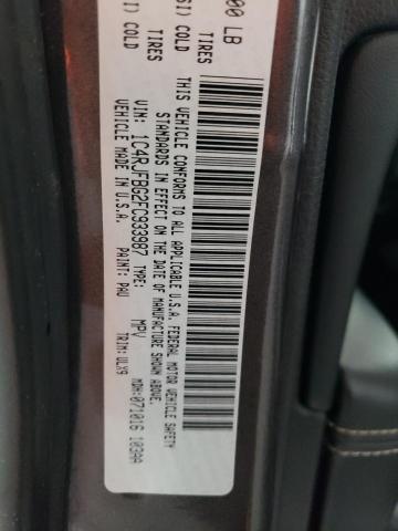 Photo 10 from auction – 2015 JEEP GRAND CHER with VIN 1C4RJFBG2FC933987
