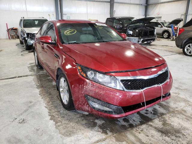 KIA OPTIMA LX 2013 with VIN 5XXGM4A77DG177803 - Photo from auction