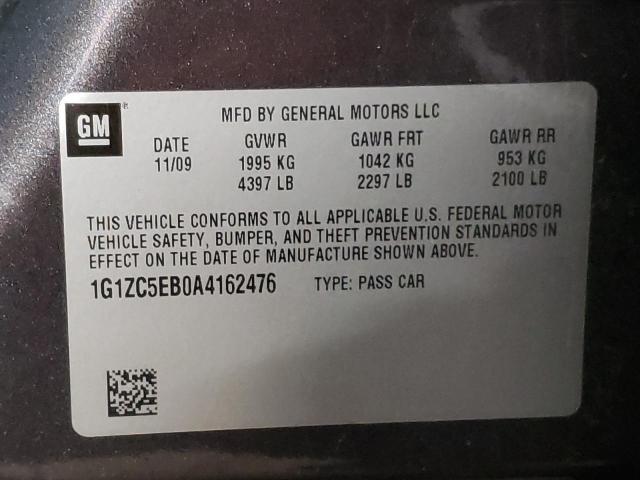 Photo 10 from auction – 2010 CHEVROLET MALIBU 1LT with VIN 1G1ZC5EB0A4162476