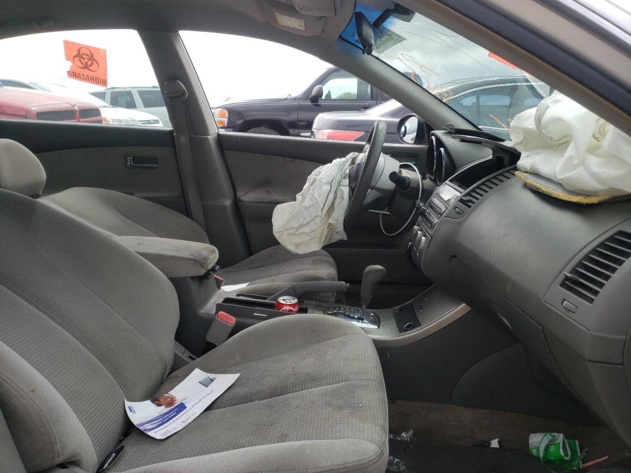 Photo 5 from auction – 2005 NISSAN ALTIMA S with VIN 1N4AL11D35C254557