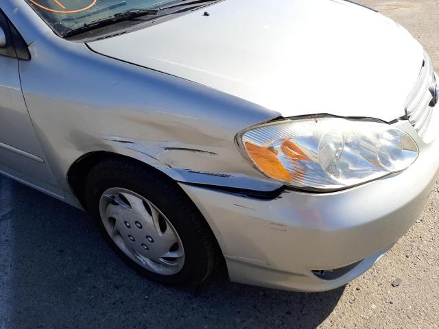 Photo 9 from auction – 2004 TOYOTA COROLLA with VIN 1NXBR32E34Z298336