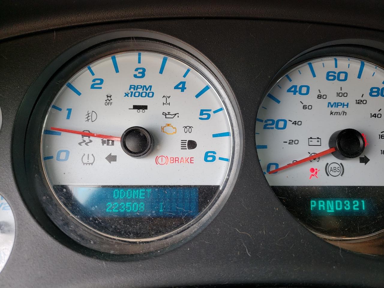 Photo 8 from auction – 2007 CHEVROLET AVALANCHE with VIN 3GNEC120X7G285917