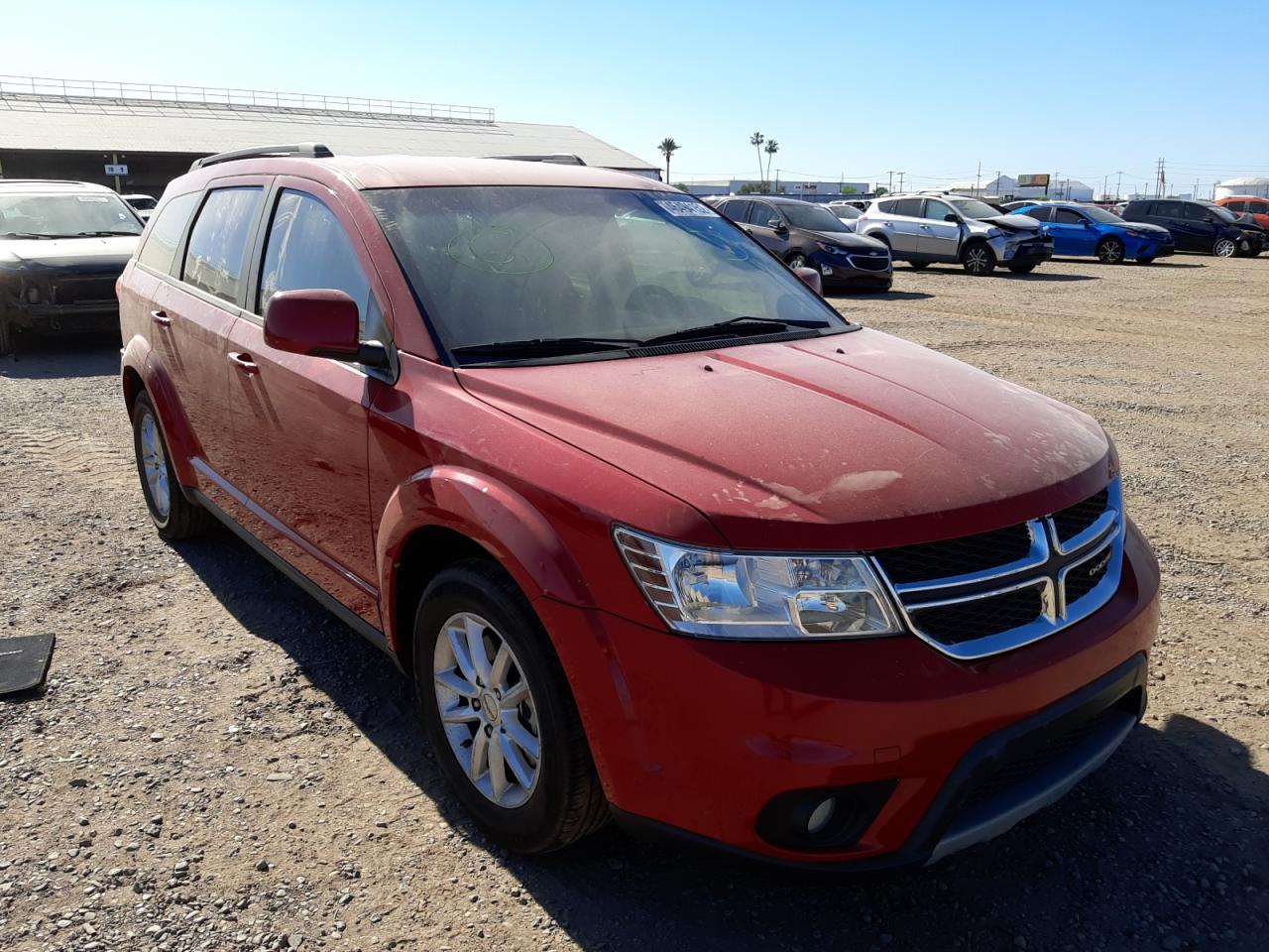 DODGE JOURNEY SX 2014 with VIN 3C4PDCBB5ET311971 - Photo from auction