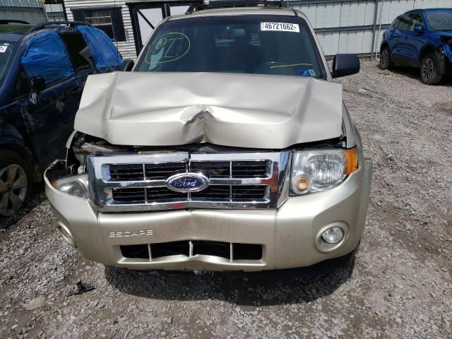 Photo 9 from auction – 2012 FORD ESCAPE XLT with VIN 1FMCU9DG2CKA34264