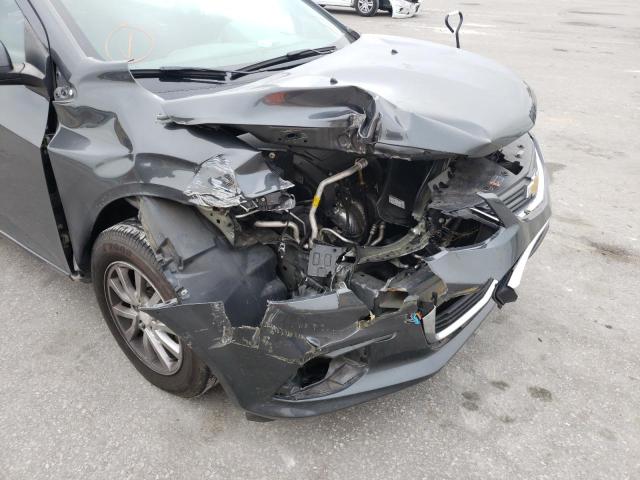 Photo 9 from auction – 2017 CHEVROLET SONIC LT with VIN 1G1JD5SH9H4122572