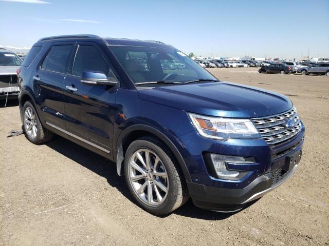 FORD EXPLORER L 2017 with VIN 1FM5K8F8XHGE37627 - Photo from auction
