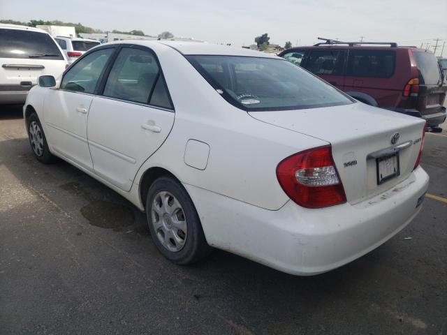Photo 3 from auction – 2002 TOYOTA CAMRY LE with VIN JTDBE32K020065895