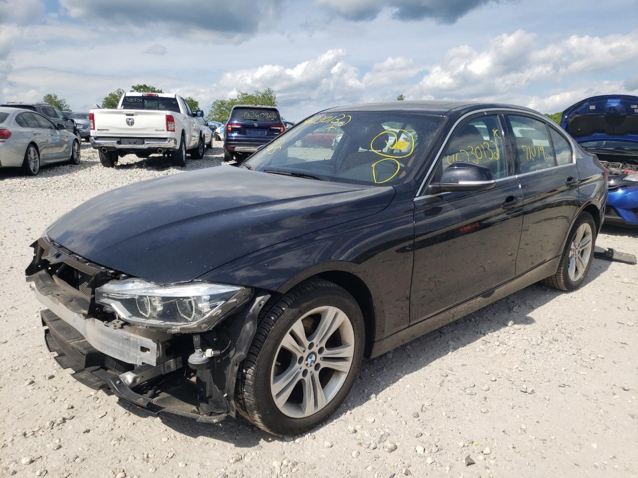 Photo 2 from auction – 2017 BMW 328 D XDRI with VIN WBA8F1C36HK825793