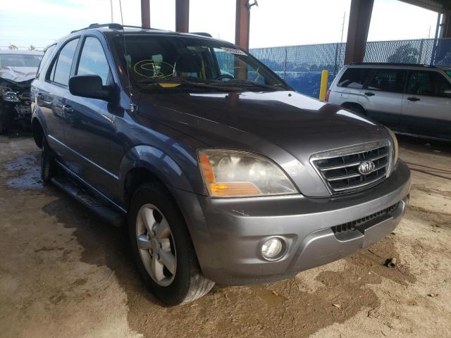 KIA SORENTO EX 2007 with VIN KNDJD736775675374 - Photo from auction