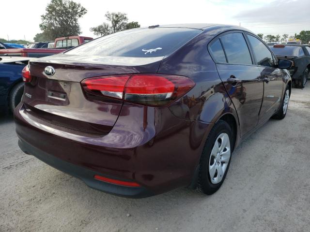 Photo 4 from auction – 2017 KIA FORTE LX with VIN 3KPFK4A78HE126410