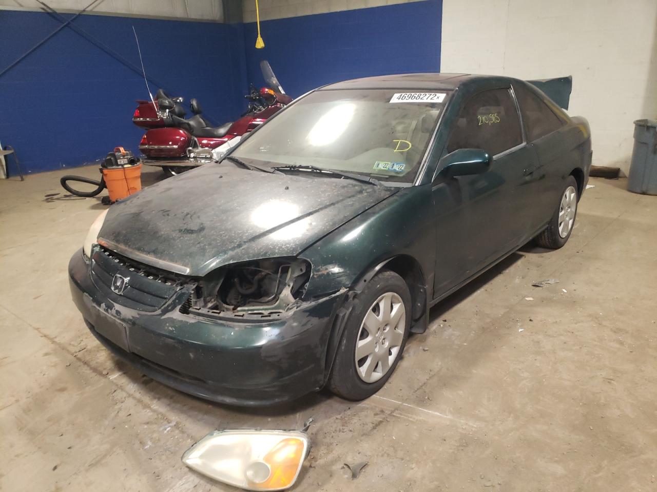 Photo 2 from auction – 2001 HONDA CIVIC SI with VIN 1HGEM22991L063973