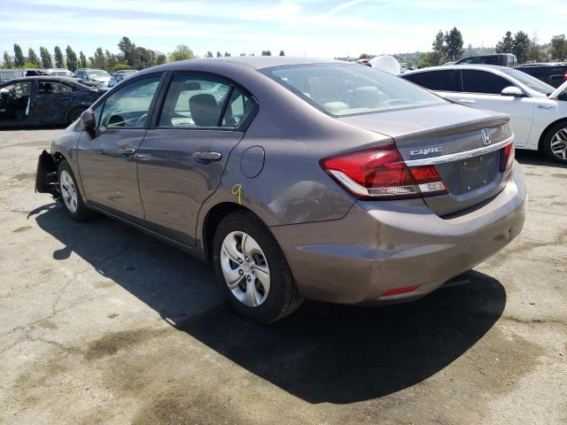 Photo 3 from auction – 2015 HONDA CIVIC LX with VIN 19XFB2F54FE276572